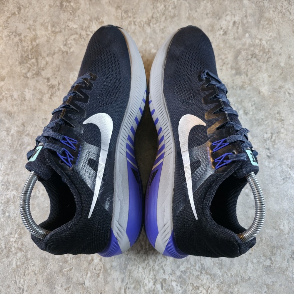 Nike Womens Air Zoom Structure 21 Blue Teal Running Shoes Size 10 - Picture 5 of 9